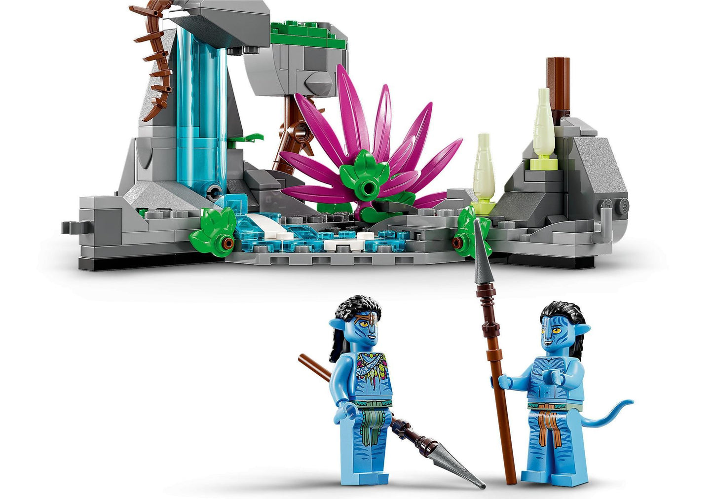 Lego 75572 Avatar: Jakes und Neytiris erster Flug auf einem Banshee - plegobil