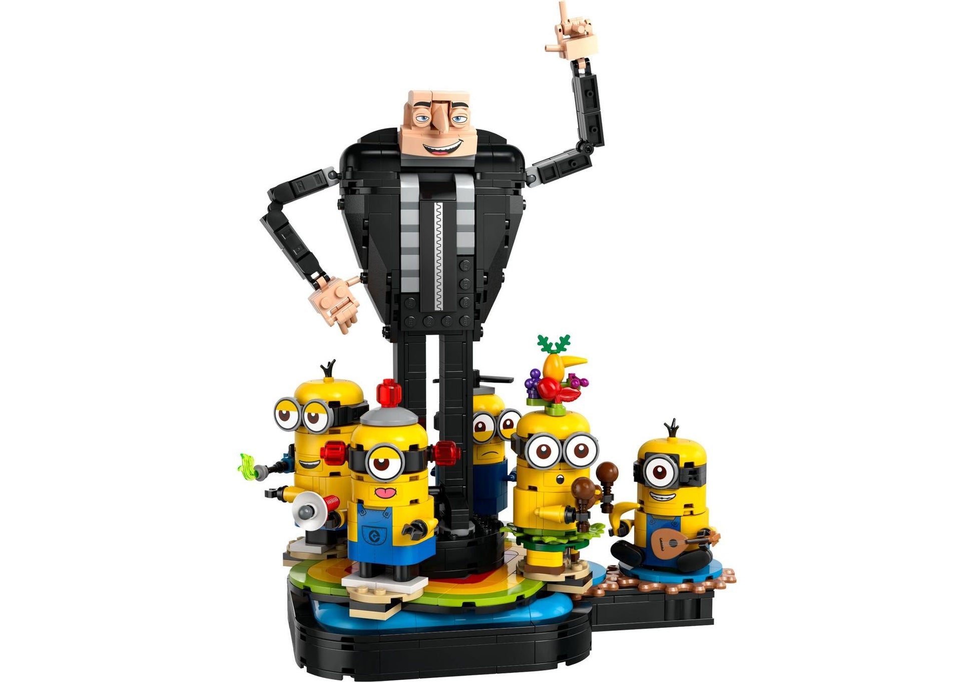 Lego 75582 Ich - einfach unverbesserlich: Gru und die Minions aus LEGO Steinen - plegobil