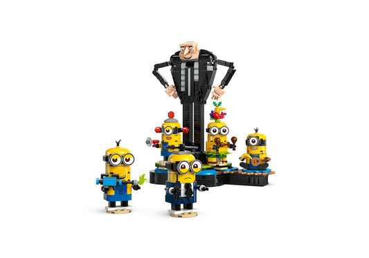 Lego 75582 Ich - einfach unverbesserlich: Gru und die Minions aus LEGO Steinen - plegobil