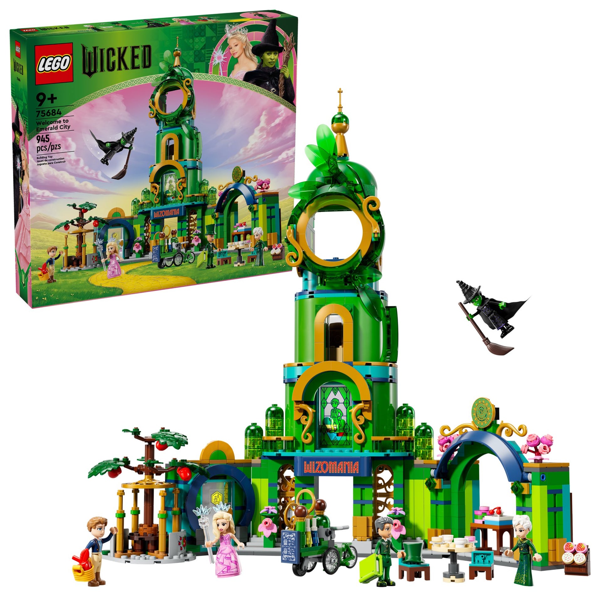 Lego 75684 Wicked: Willkommen in Emerald City - plegobil