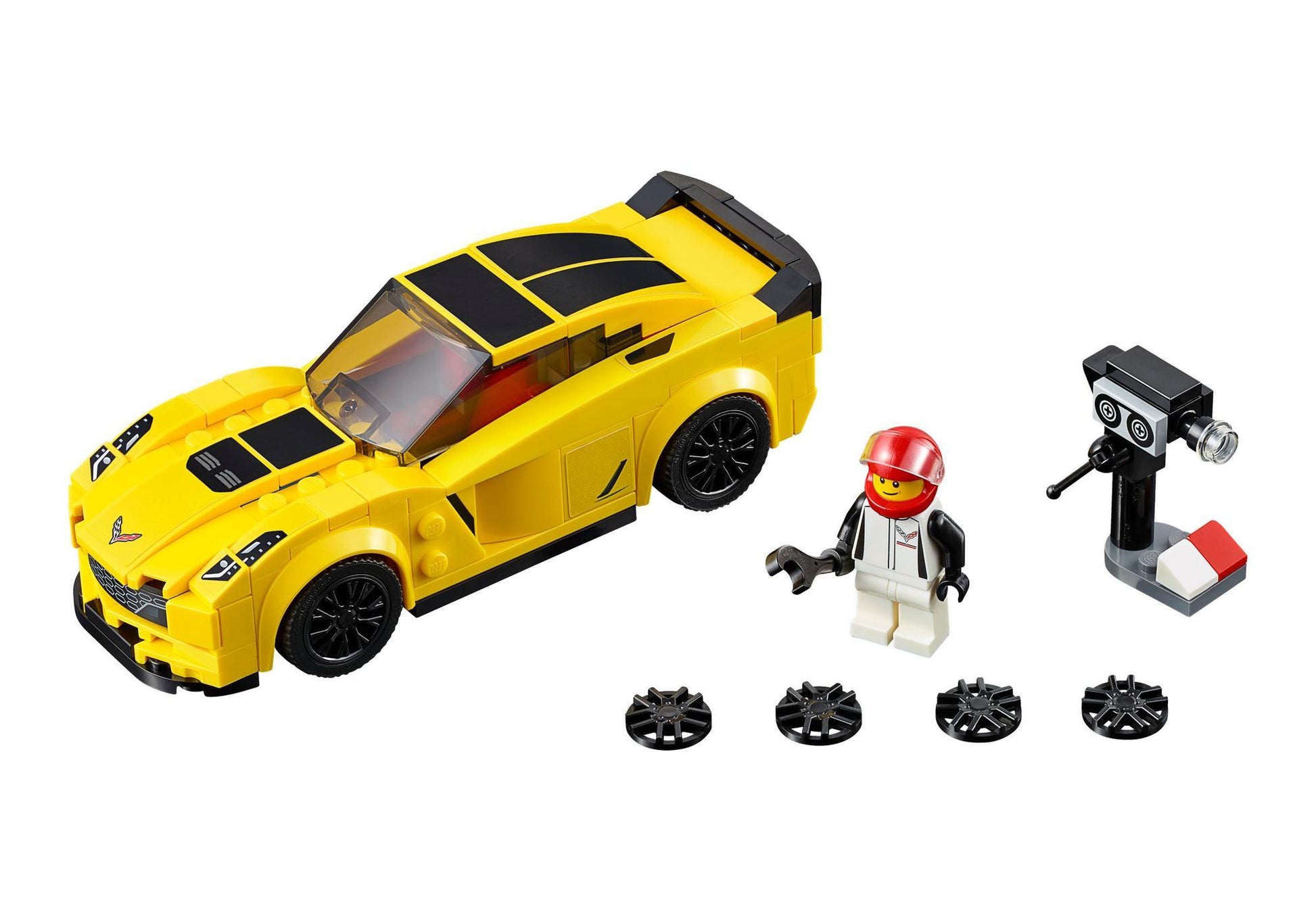 Lego 75870 Speed Champions: Chevrolet Corvette Z06 - plegobil