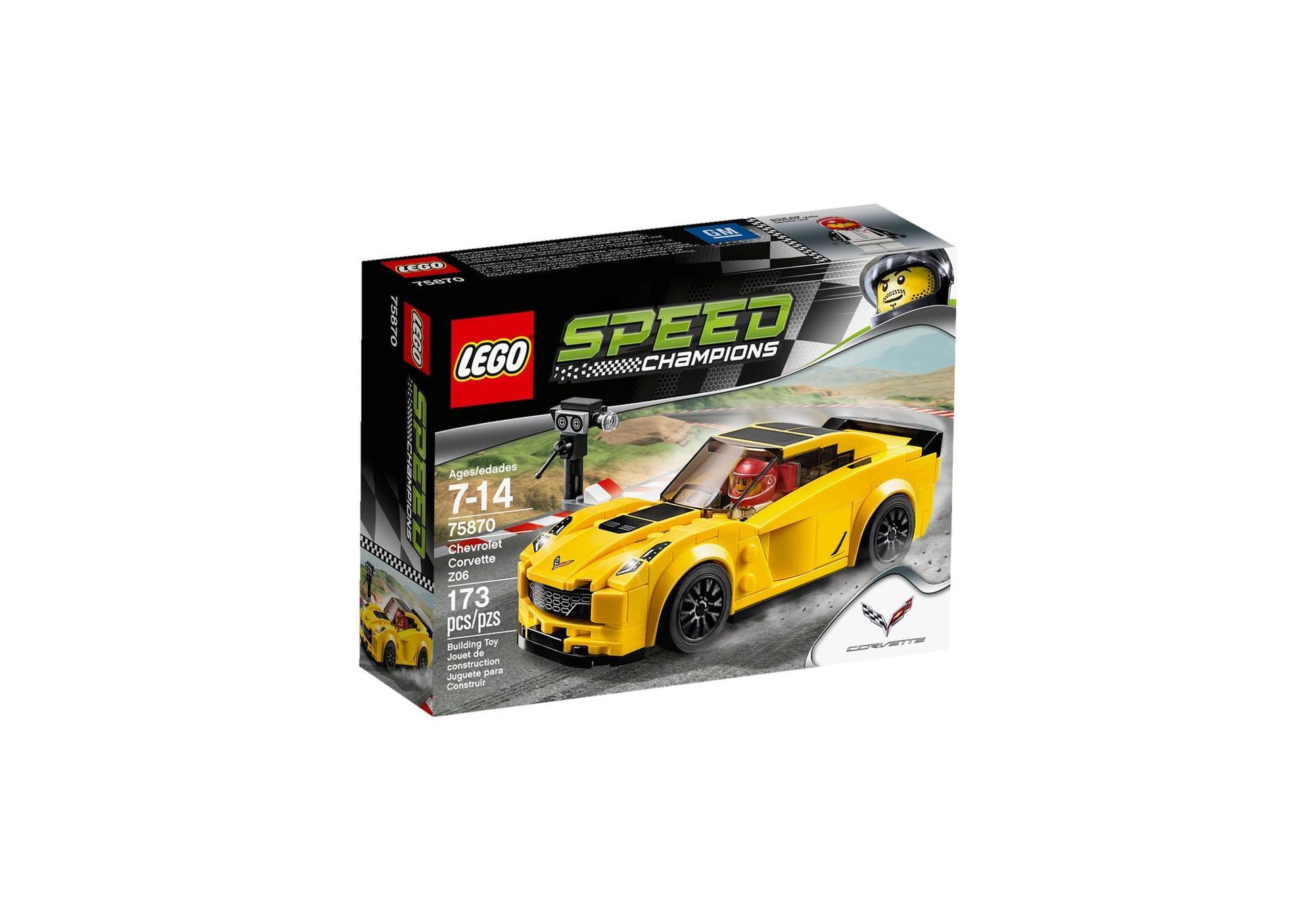 Lego 75870 Speed Champions: Chevrolet Corvette Z06 - plegobil