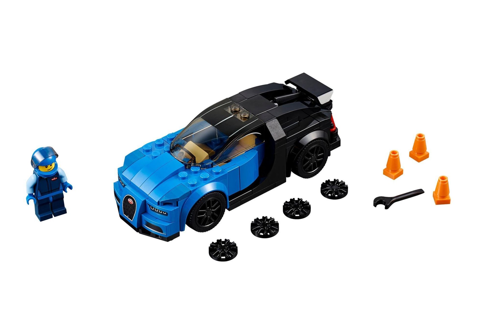 Lego 75878 Speed Champions: Bugatti Chiron - plegobil