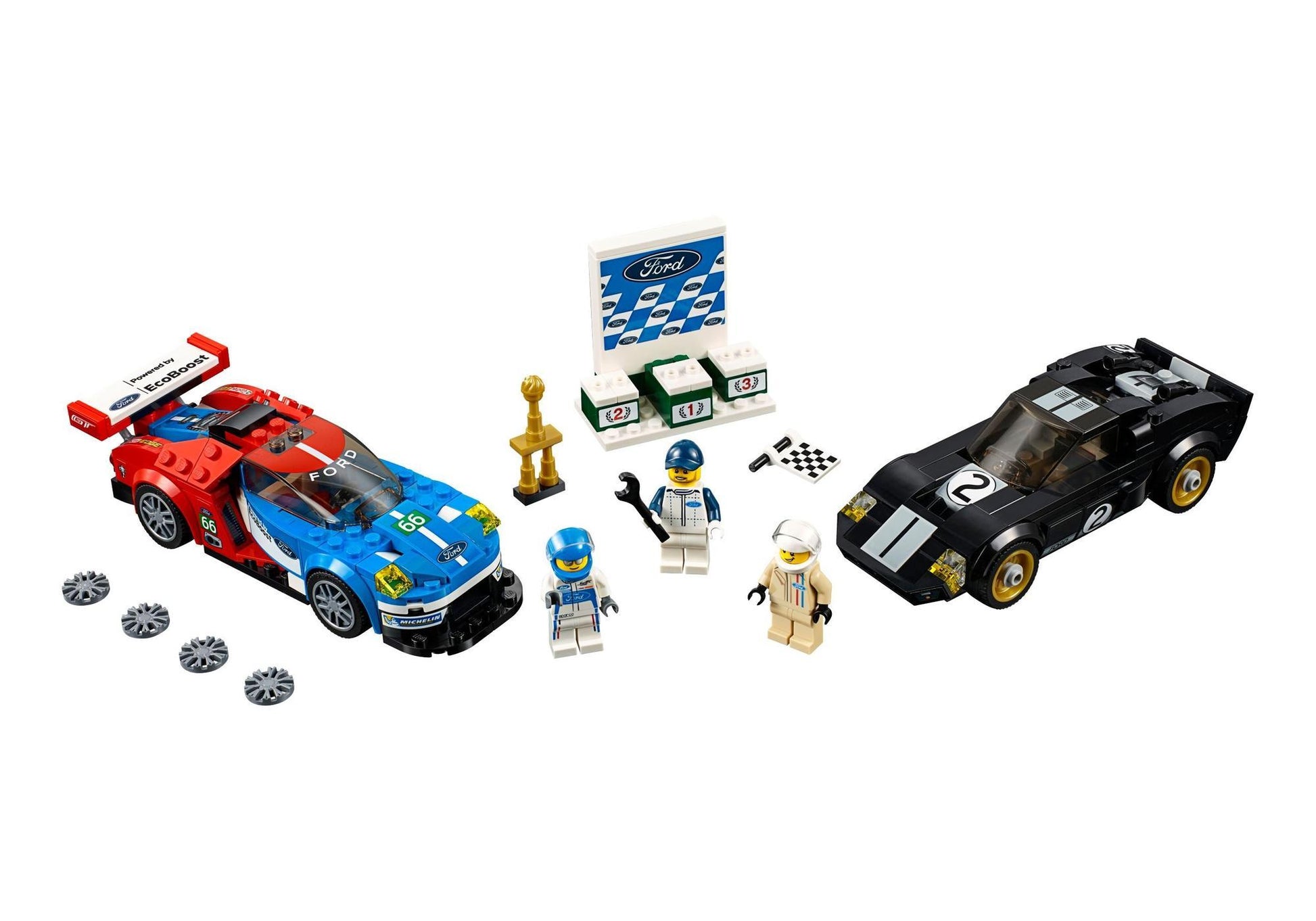 Lego 75881 Speed Champions: 2016 Ford GT & 1966 Ford GT40 - plegobil