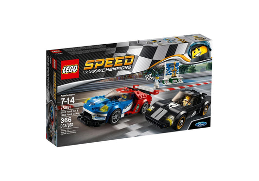 Lego 75881 Speed Champions: 2016 Ford GT & 1966 Ford GT40 - plegobil