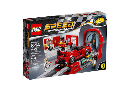 Lego 75882 Speed Champions: Ferrari FXX K & Entwicklungszentrum - plegobil