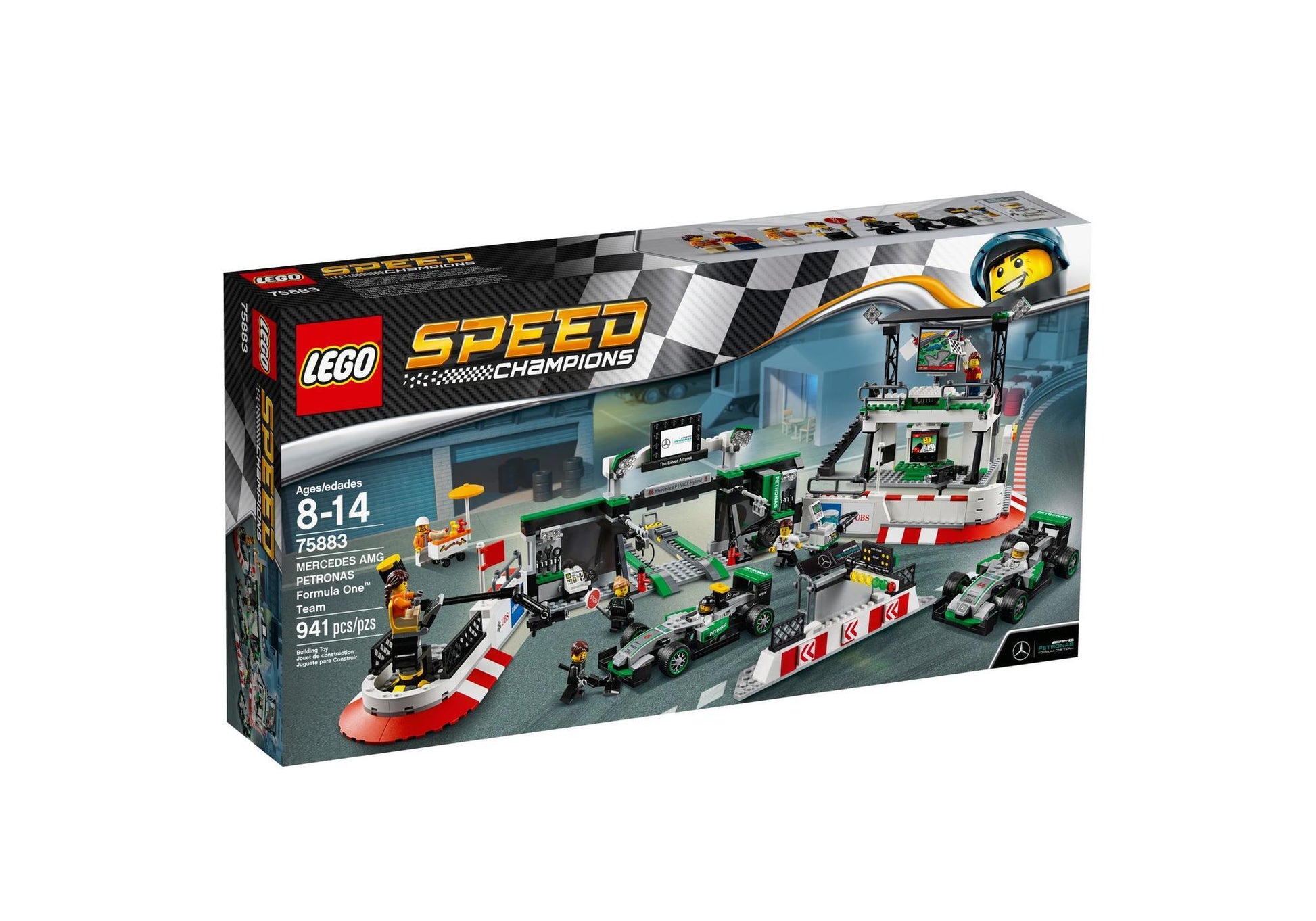 Lego 75883 Speed Champions: MERCEDES AMG PETRONAS Formula One Team - plegobil