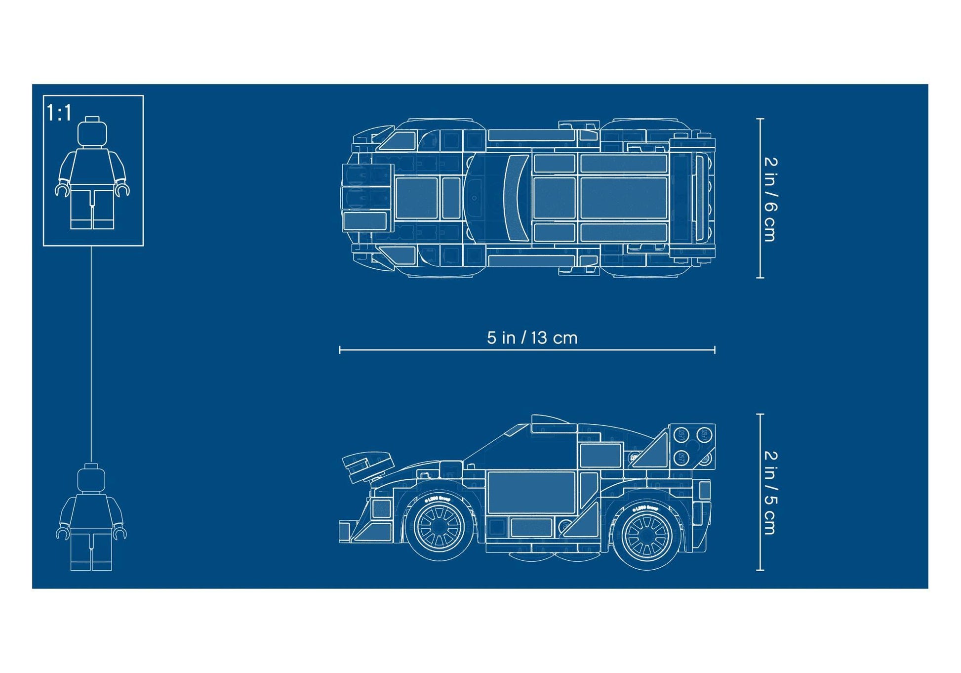 Lego 75885 Speed Champions: Ford Fiesta M-Sport WRC - plegobil