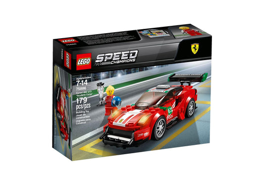 Lego 75886 Speed Champions: Ferrari 488 GT3 Scuderia Corsa - plegobil