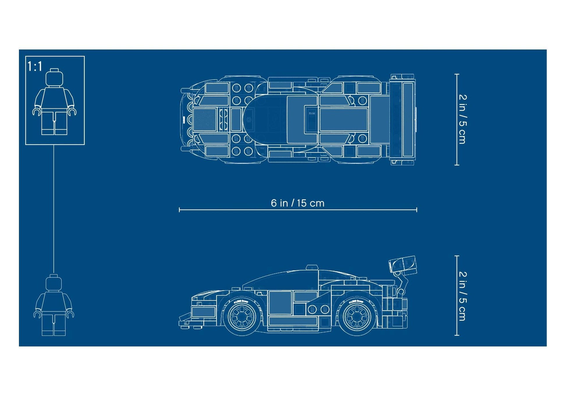 Lego 75886 Speed Champions: Ferrari 488 GT3 Scuderia Corsa - plegobil