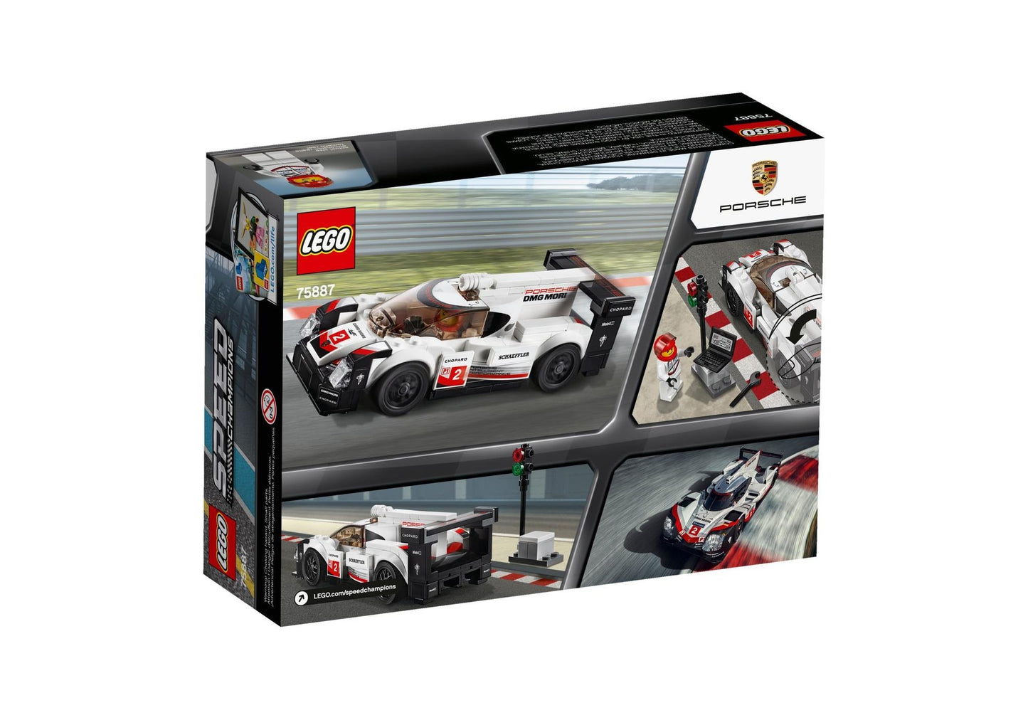 Lego 75887 Speed Champions: Porsche 919 Hybrid - plegobil