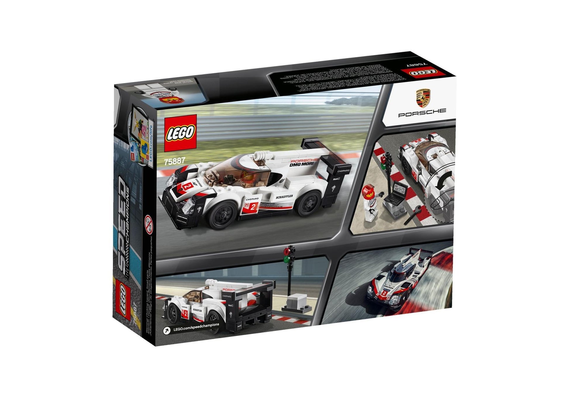 Lego 75887 Speed Champions: Porsche 919 Hybrid - plegobil