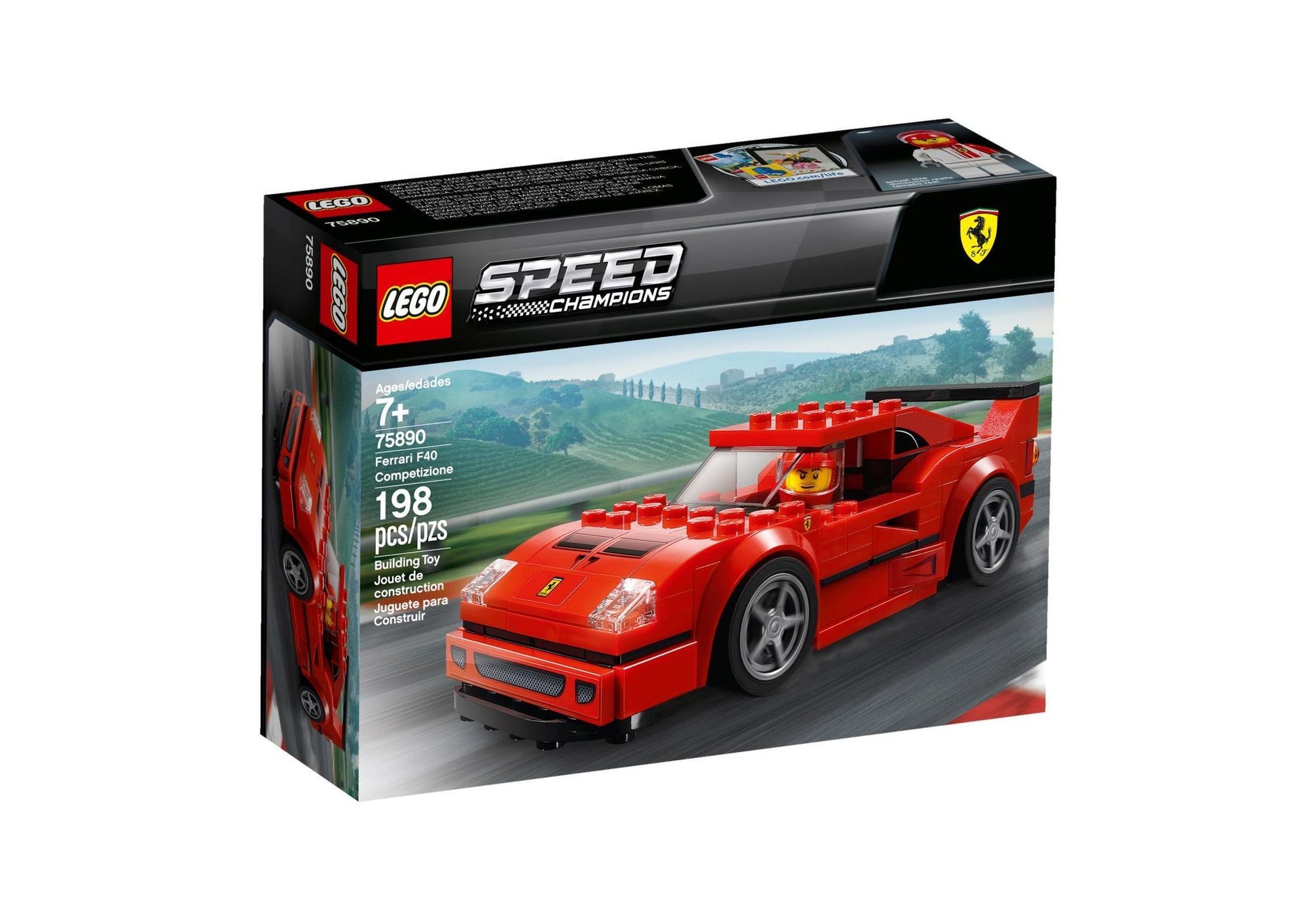 Lego 75890 Speed Champions: Ferrari F40 Competizione - plegobil