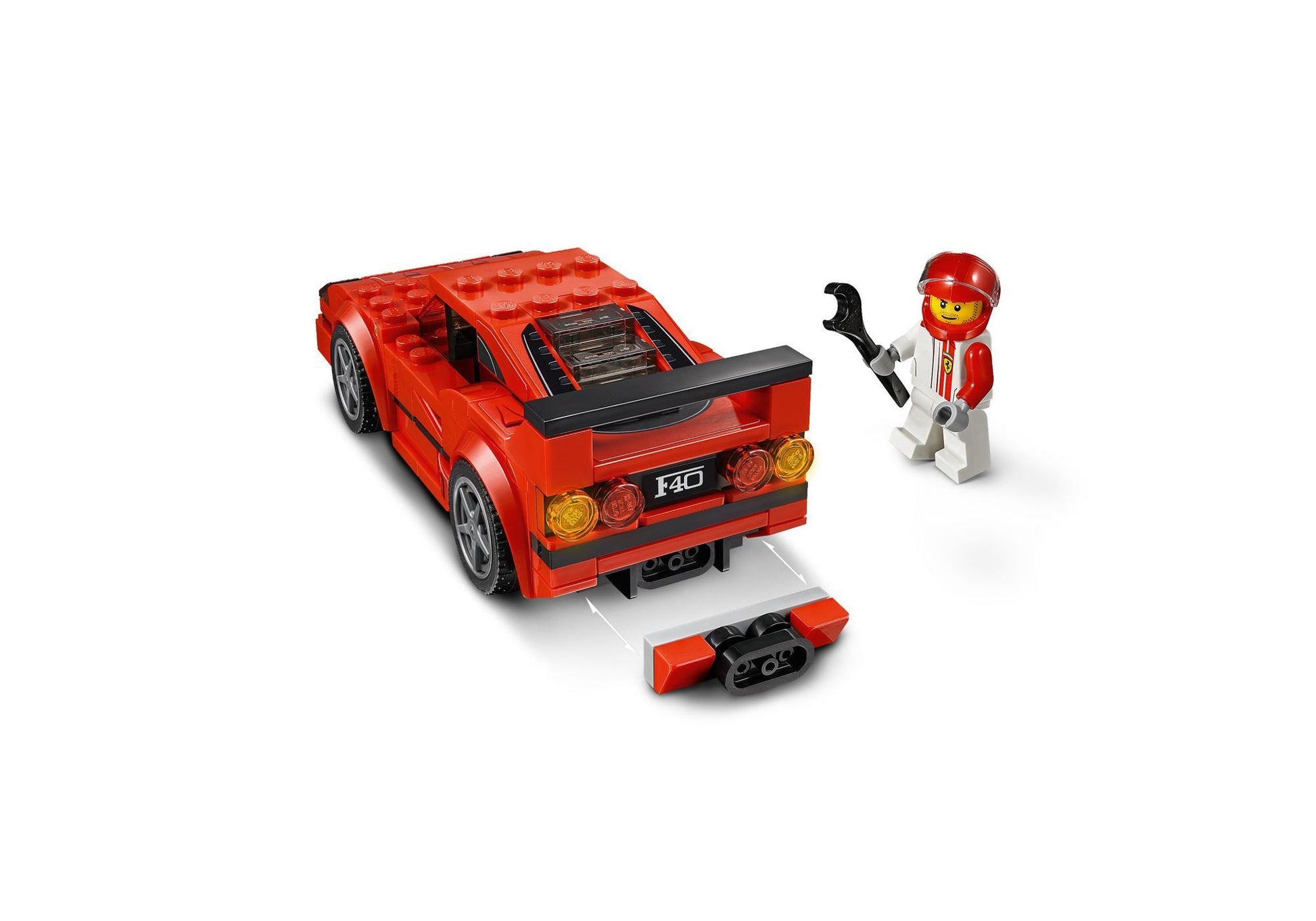 Lego 75890 Speed Champions: Ferrari F40 Competizione - plegobil