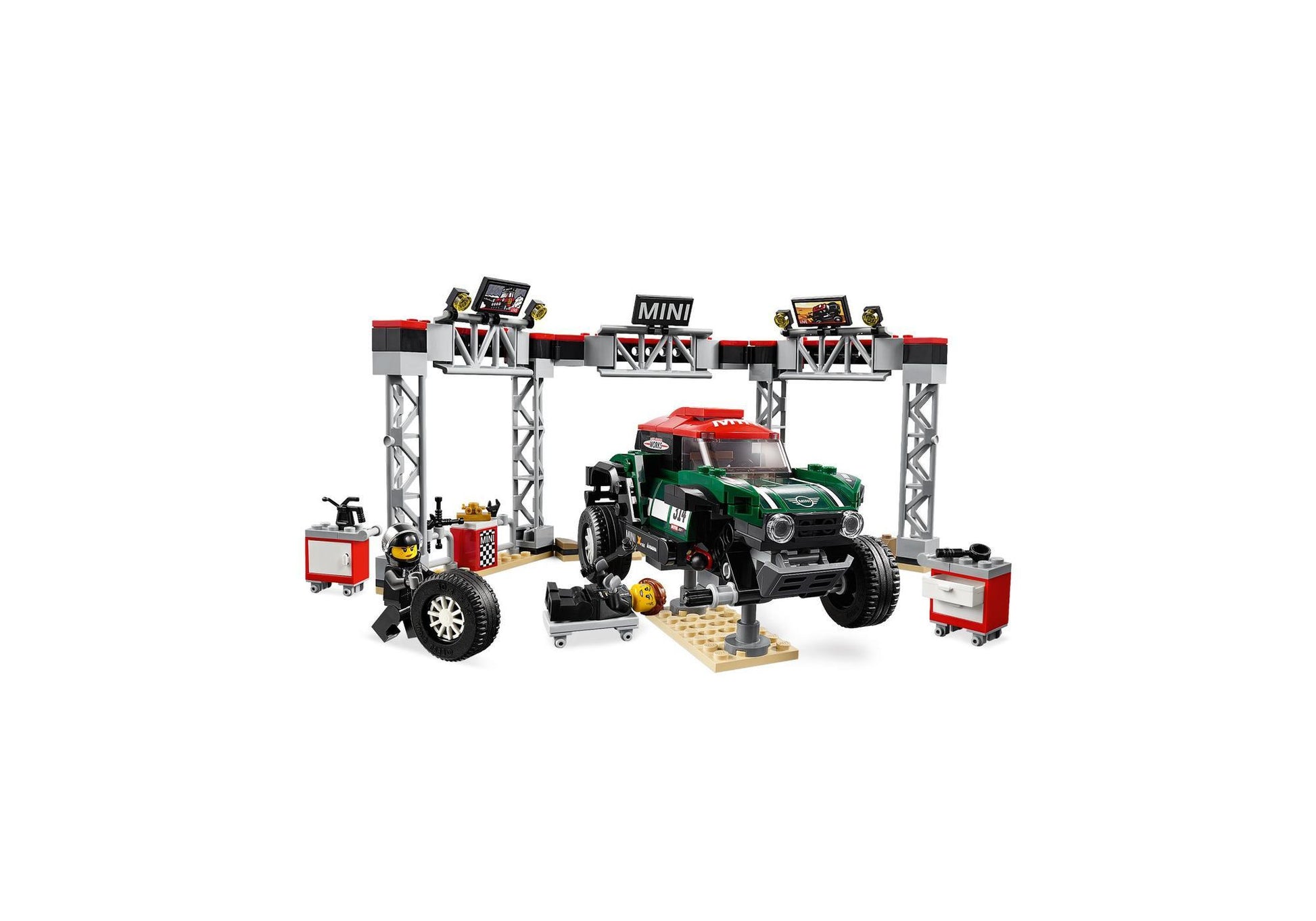 Lego 75894 Speed Champions: Rallyeauto 1967 Mini Cooper S und Buggy 2018 Mini John Cooper Works - plegobil