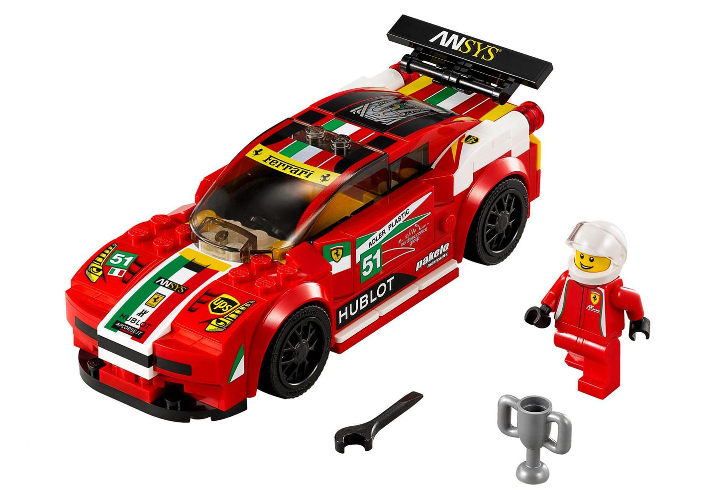 Lego 75908 Speed Champions: 458 Italia GT2 - plegobil