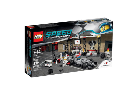 Lego 75911 Speed Champions: McLaren Mercedes Boxenstopp - plegobil