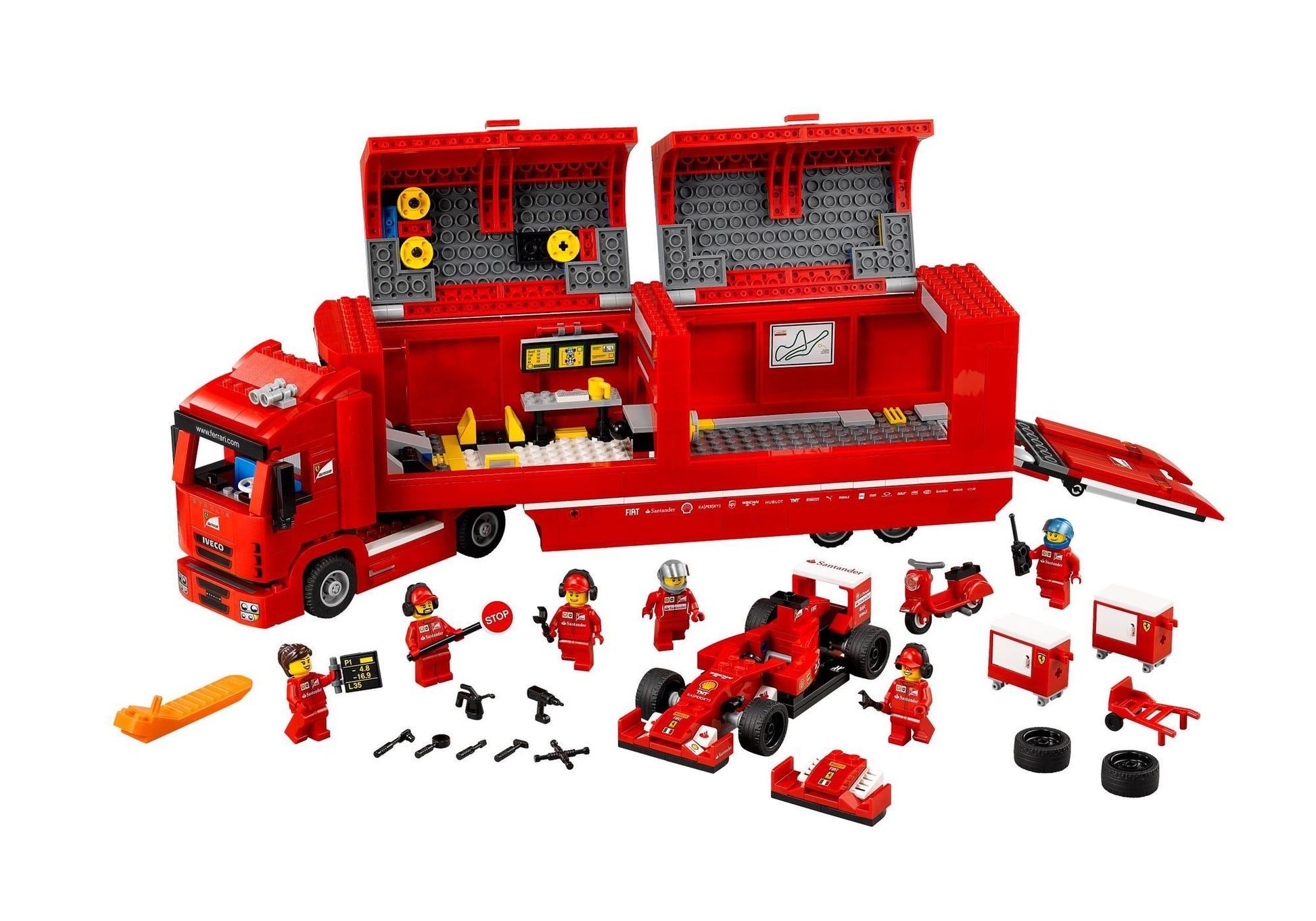 Lego 75913 Speed Champions: F14 T & Scuderia Ferrari Truck - plegobil
