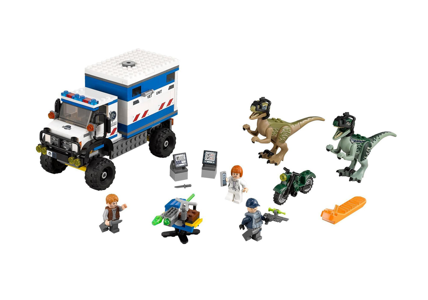 Lego 75917 Jurassic World: Raptor-Randale - plegobil