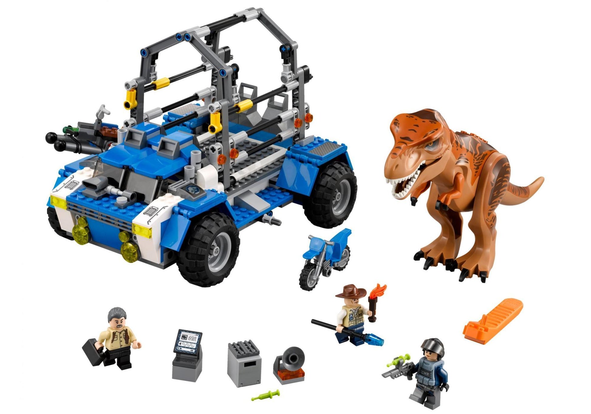 Lego 75918 Jurassic World: Auf der Fährte des T-Rex - plegobil