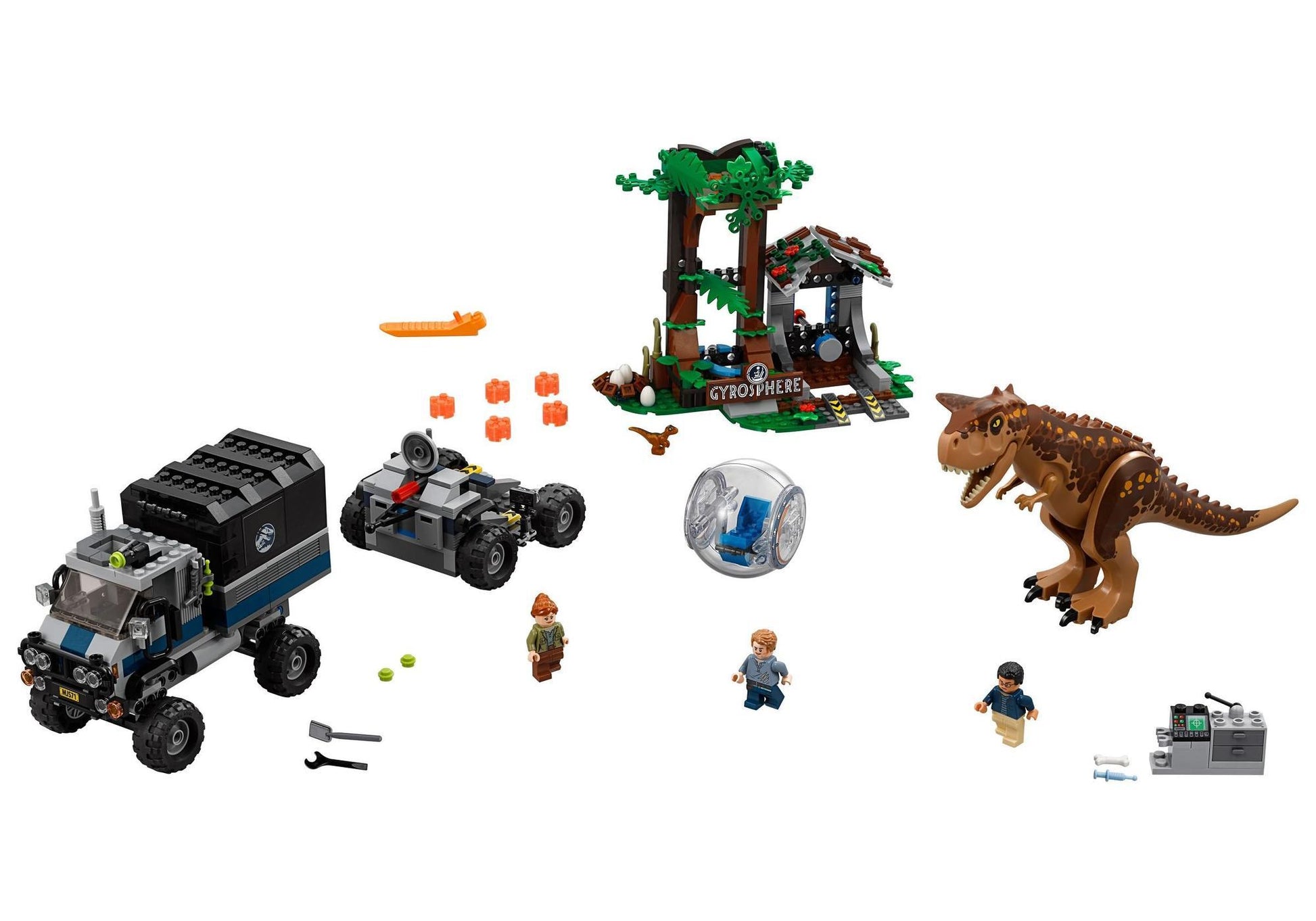 Lego 75929 Jurassic World: Carnotaurus - Flucht in der Gyrosphere - plegobil