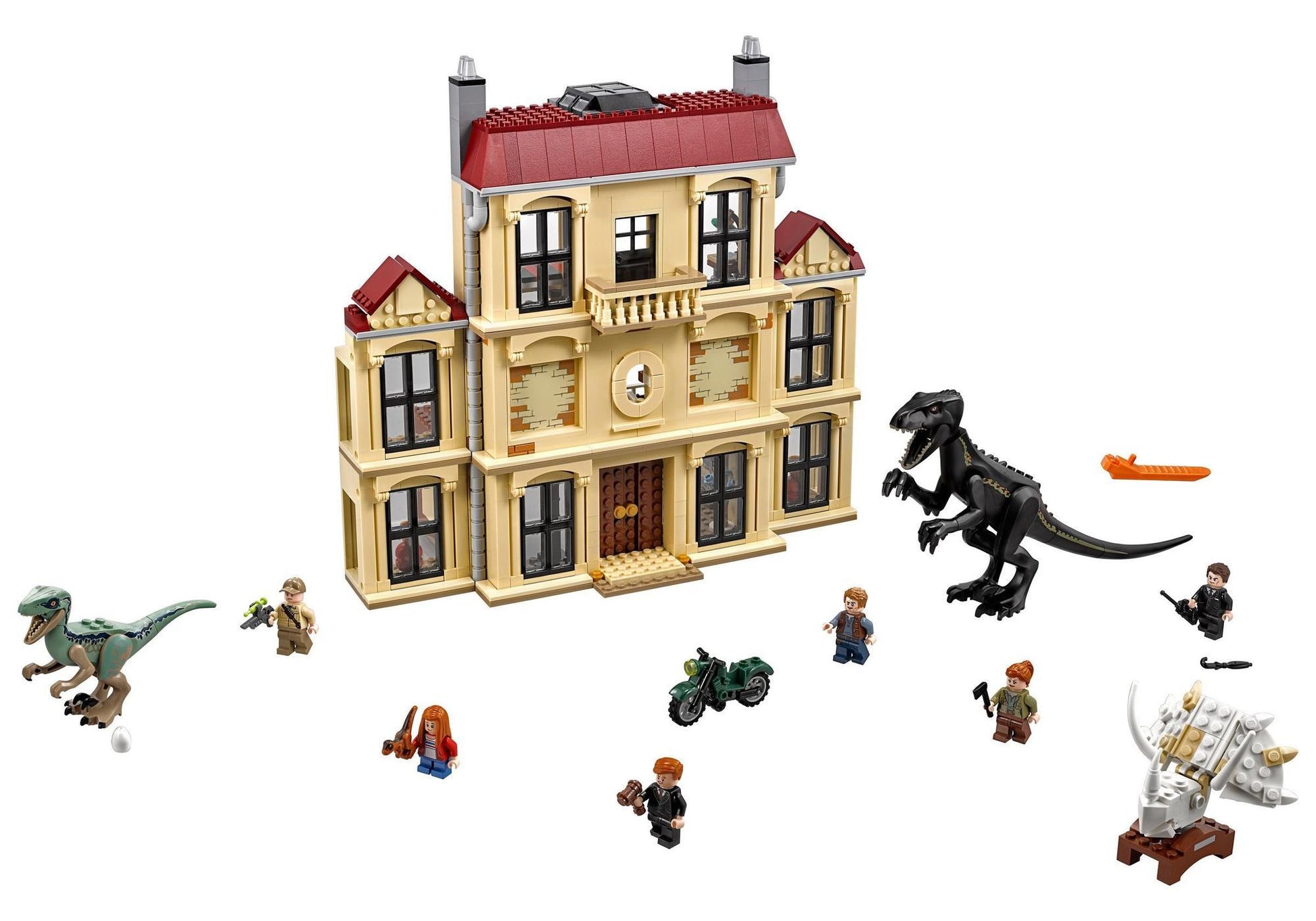 Lego 75930 Jurassic World: Indoraptor-Verwüstung des Lockwood Anwesens - plegobil