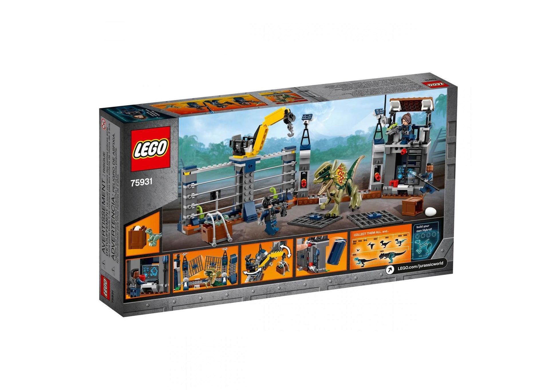 Lego 75931 Jurassic World: Angriff des Dilophosaurus - plegobil