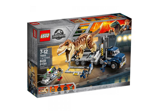 Lego 75933 Jurassic World: T. Rex Transport - plegobil