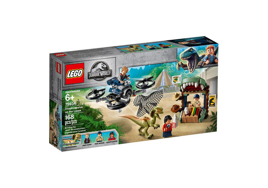 Lego 75934 Jurassic World: Dilophosaurus auf der Flucht - plegobil