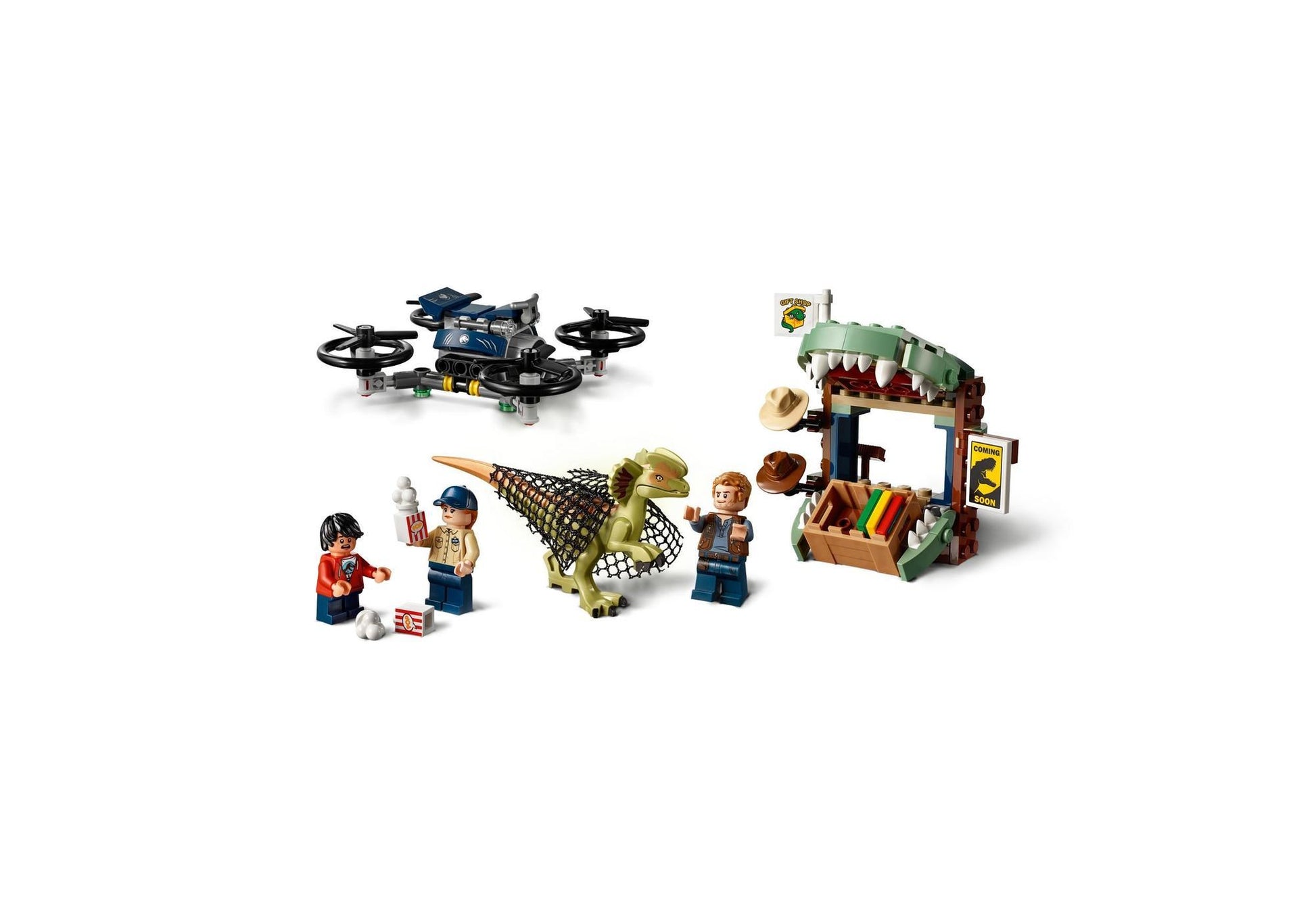 Lego 75934 Jurassic World: Dilophosaurus auf der Flucht - plegobil