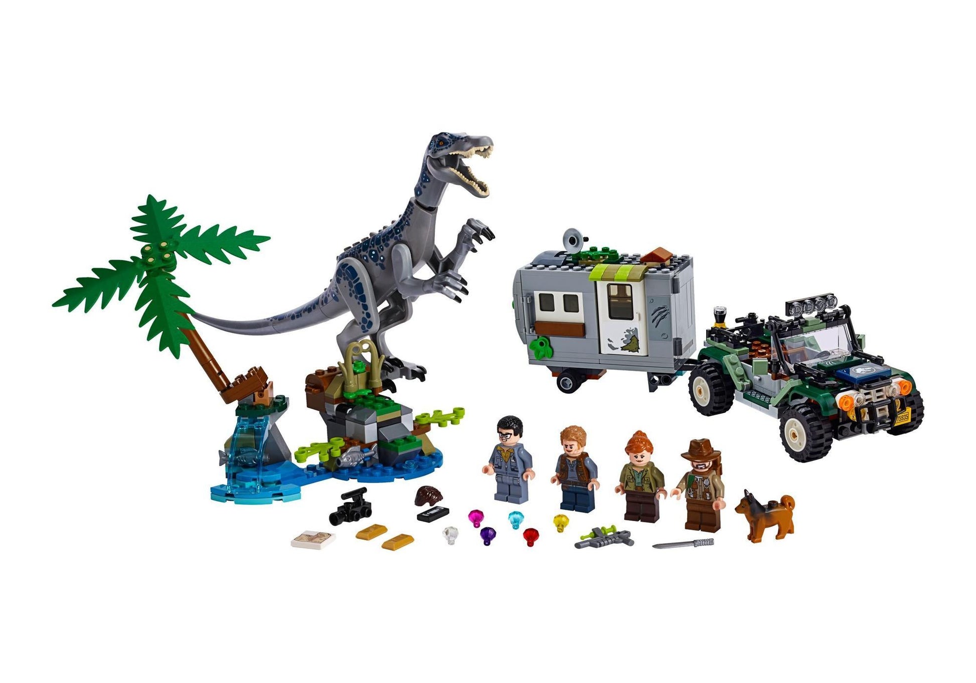 Lego 75935 Jurassic World: Baryonyxs Kräftemessen: die Schatzsuche - plegobil