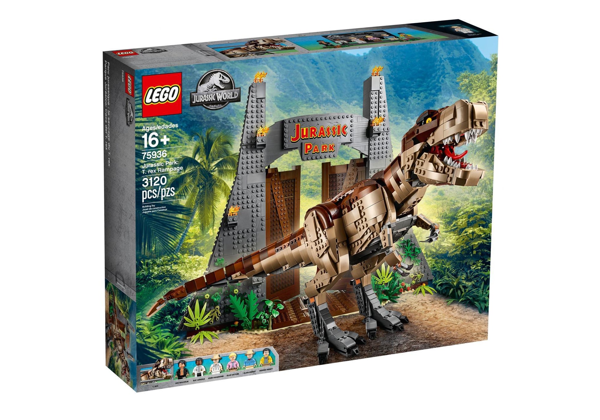 Lego 75936 Jurassic World: T. Rexs Verwüstung - plegobil