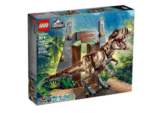 Lego 75936 Jurassic World: T. Rexs Verwüstung - plegobil