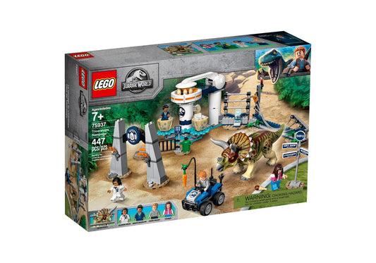 Lego 75937 Jurassic World: Triceratops-Randale - plegobil