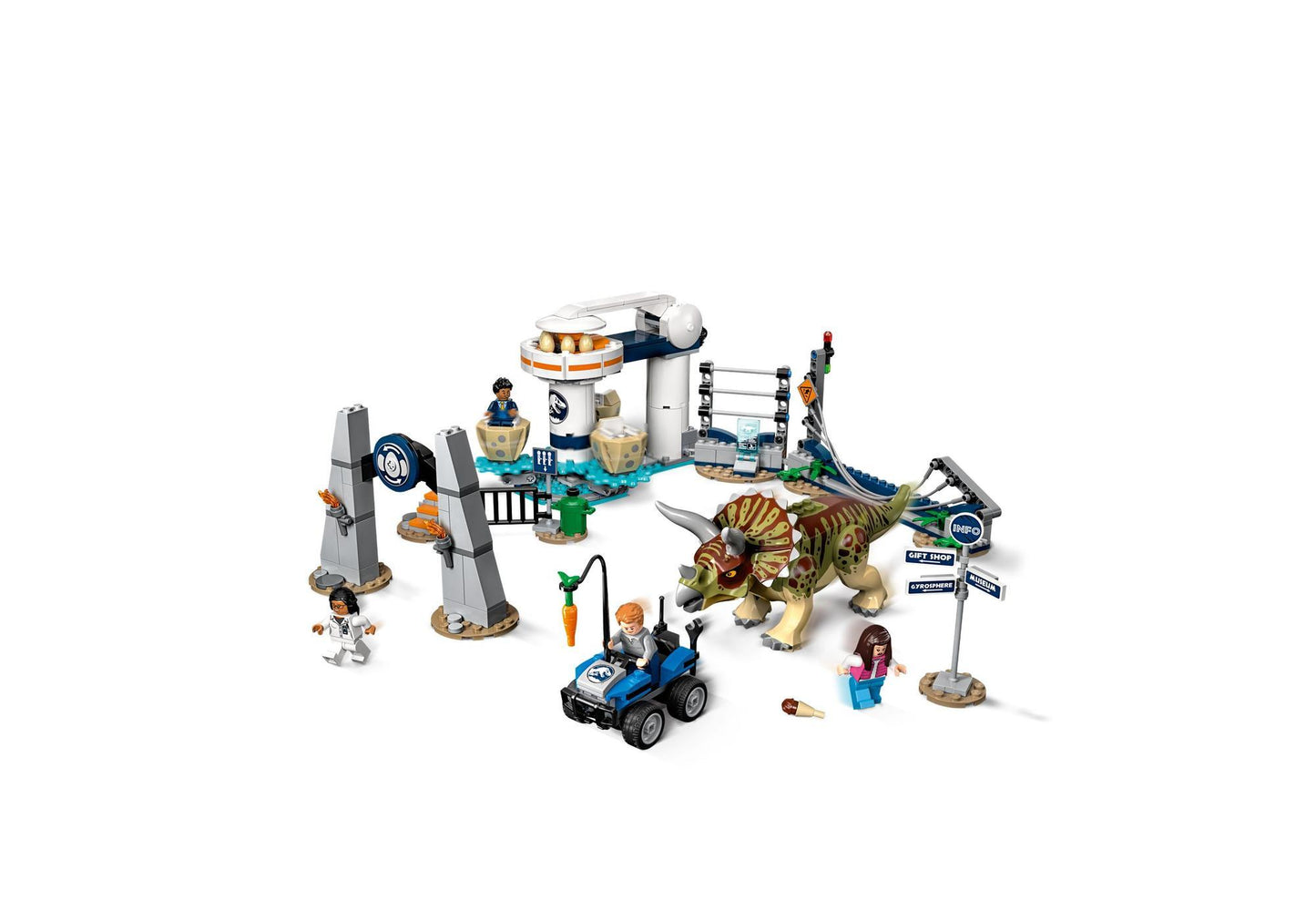 Lego 75937 Jurassic World: Triceratops-Randale - plegobil