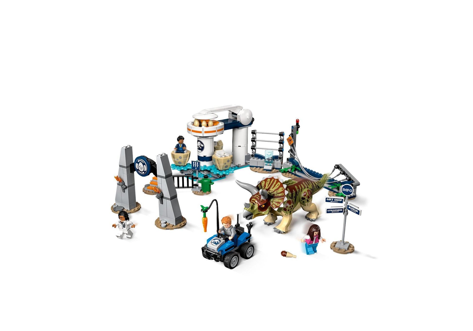 Lego 75937 Jurassic World: Triceratops-Randale - plegobil