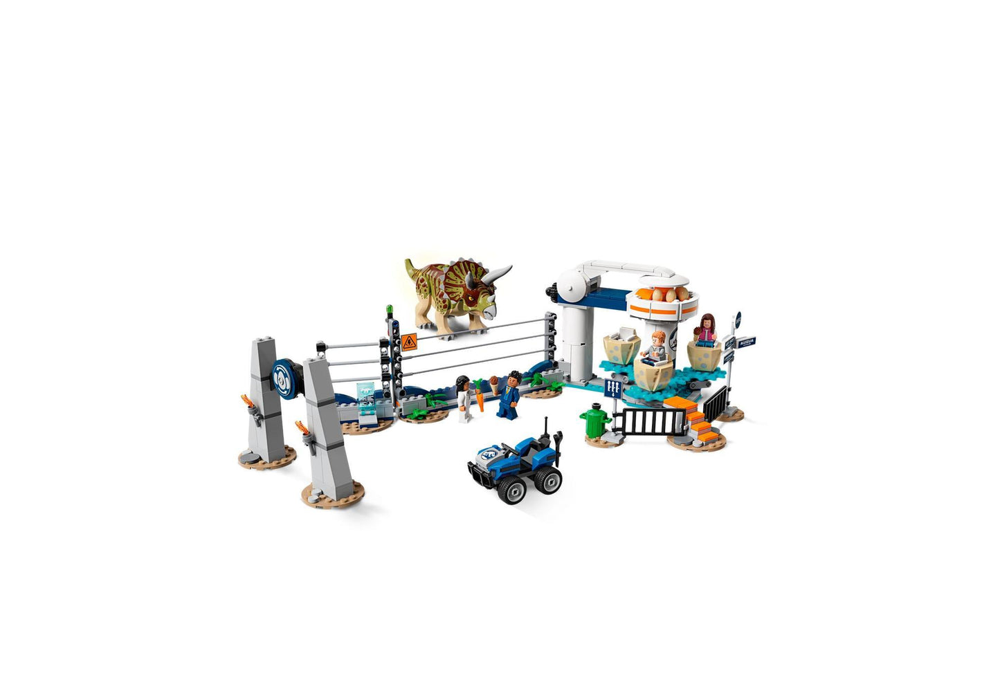 Lego 75937 Jurassic World: Triceratops-Randale - plegobil