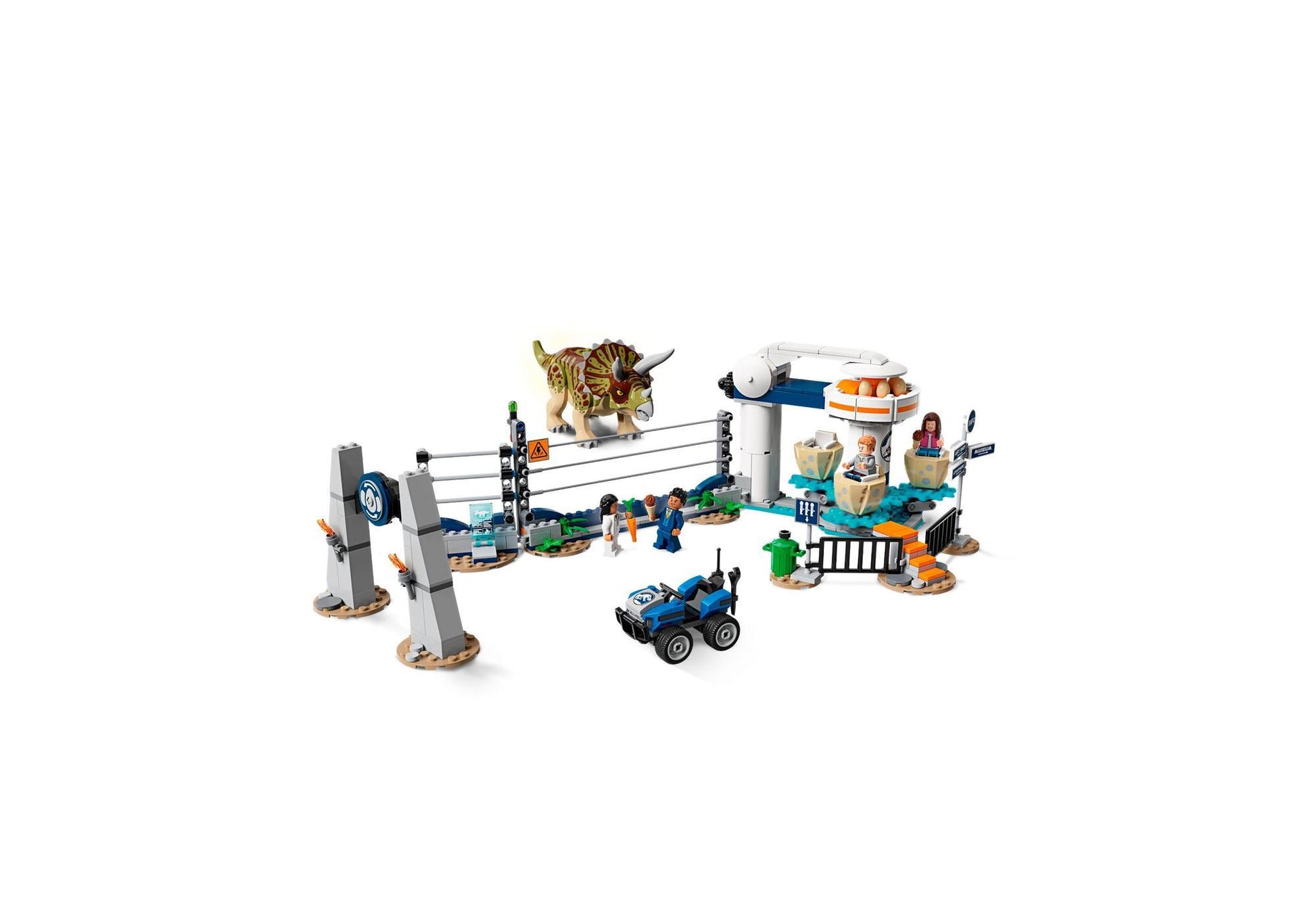 Lego 75937 Jurassic World: Triceratops-Randale - plegobil