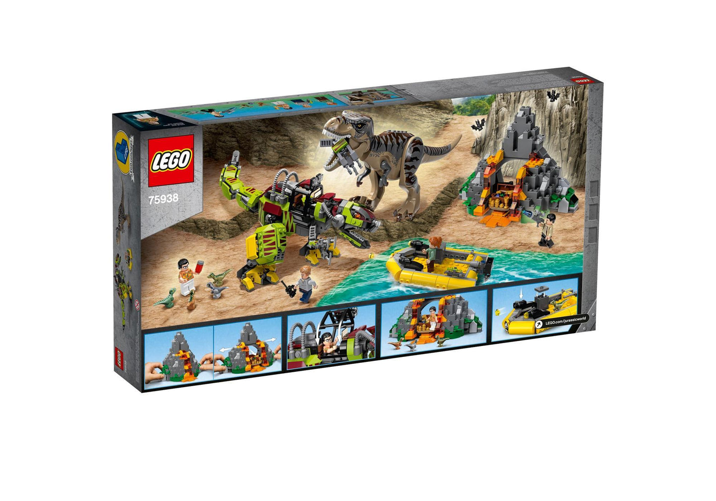 Lego 75938 Jurassic World: T. Rex vs. Dino-Mech - plegobil
