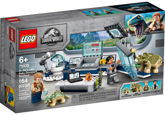 Lego 75939 Jurassic World: Dr. Wus Labor: Ausbruch der Baby-Dinosaurier - plegobil