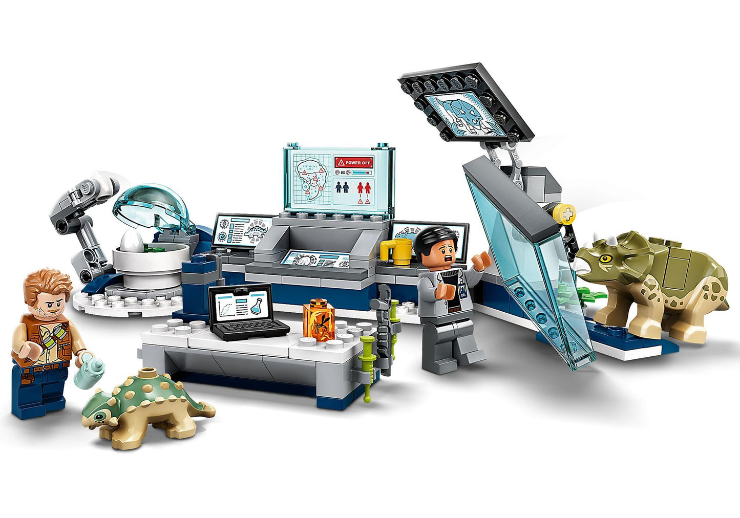 Lego 75939 Jurassic World: Dr. Wus Labor: Ausbruch der Baby-Dinosaurier - plegobil