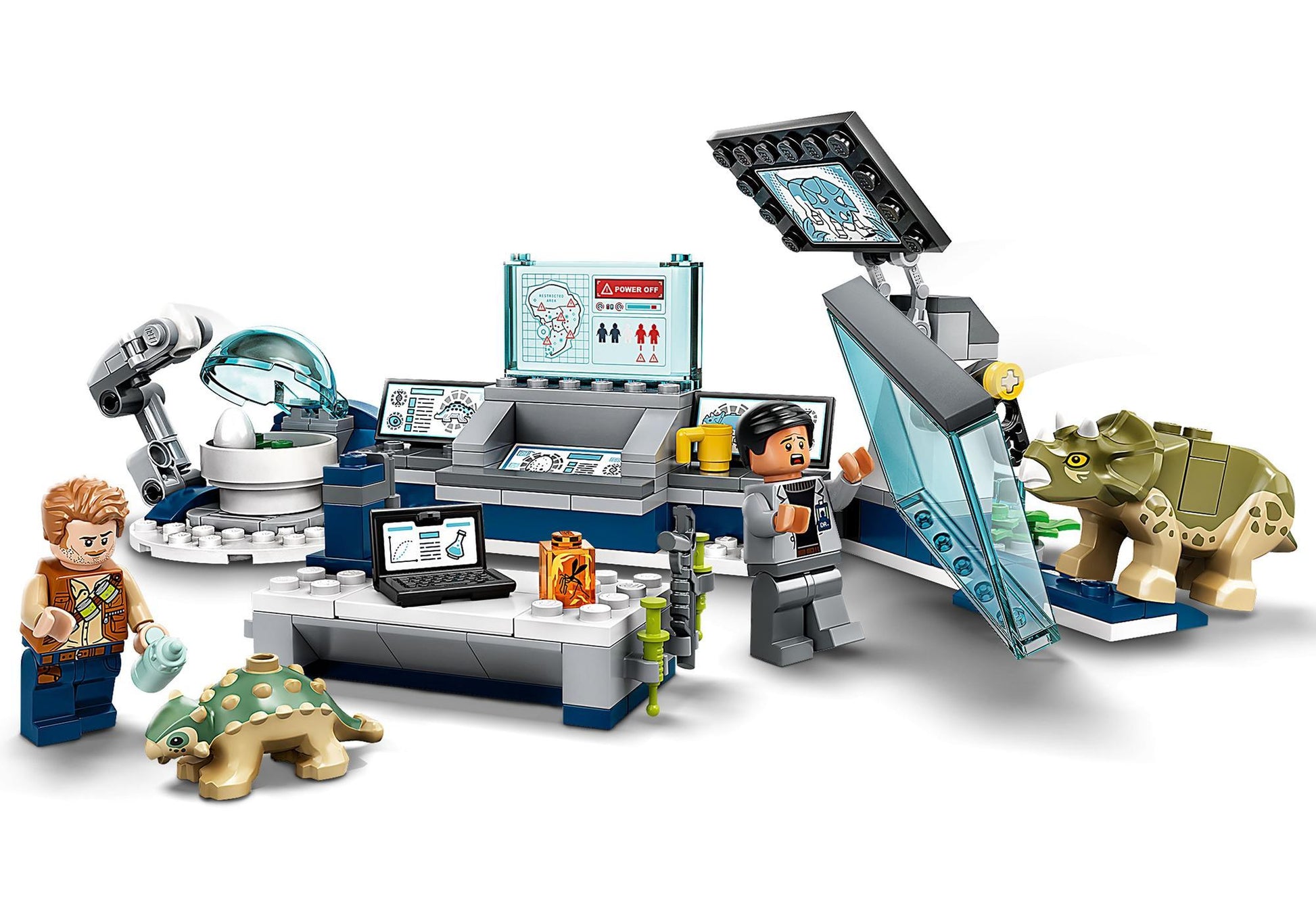 Lego 75939 Jurassic World: Dr. Wus Labor: Ausbruch der Baby-Dinosaurier - plegobil