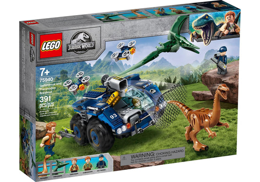 Lego 75940 Jurassic World: Ausbruch von Gallimimus und Pteranodon - plegobil