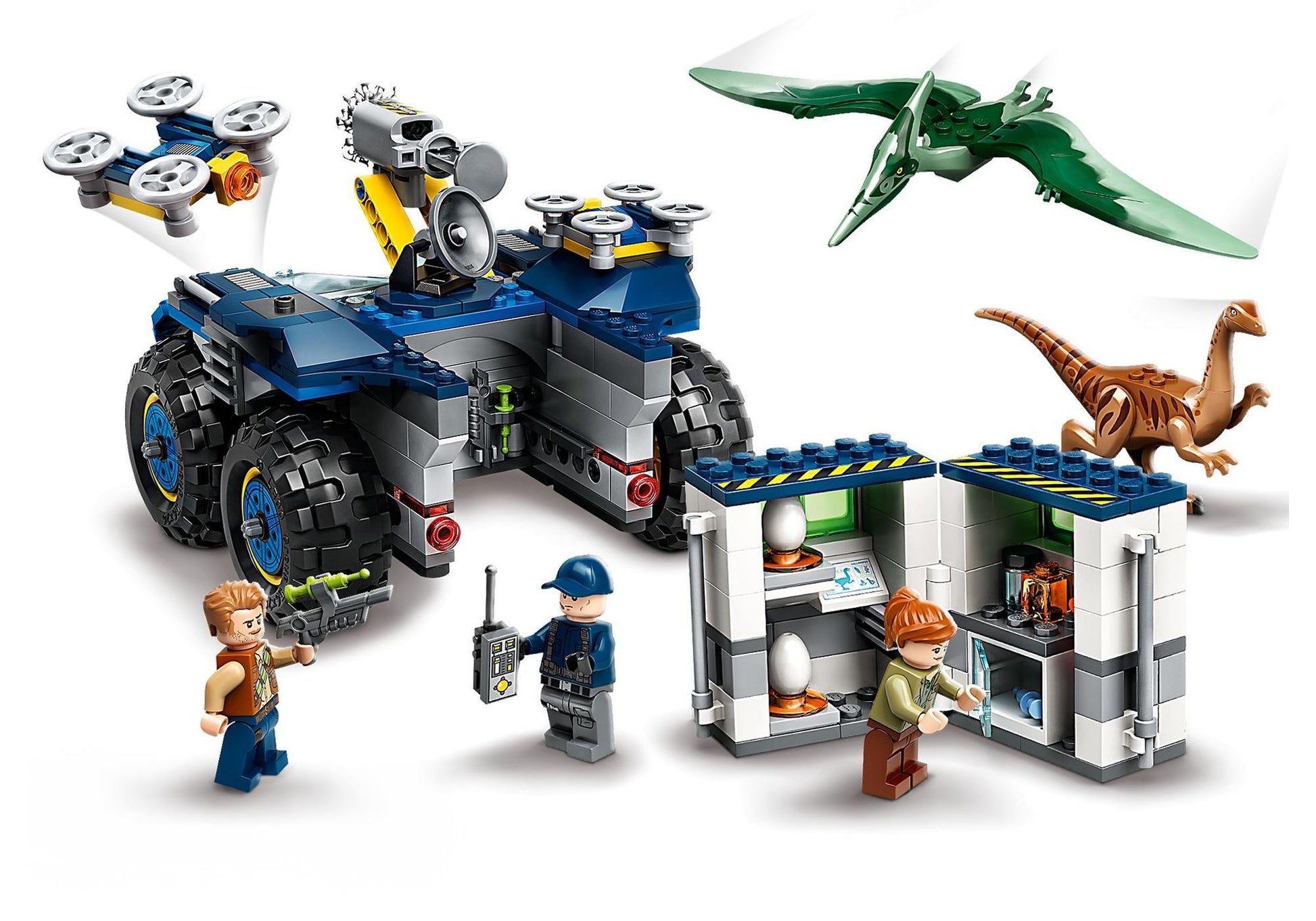 Lego 75940 Jurassic World: Ausbruch von Gallimimus und Pteranodon - plegobil