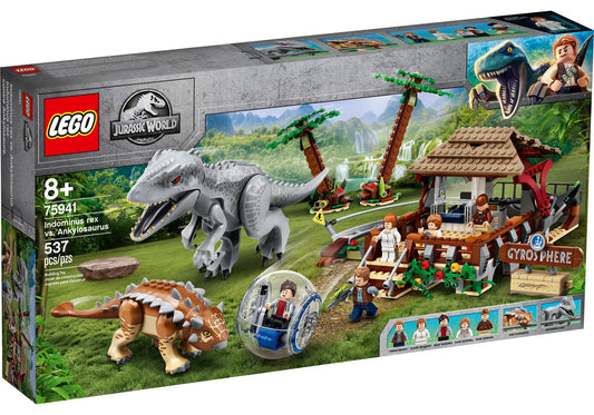 Lego 75941 Jurassic World: Indominus T. Rex vs. Ankylosaurus - plegobil