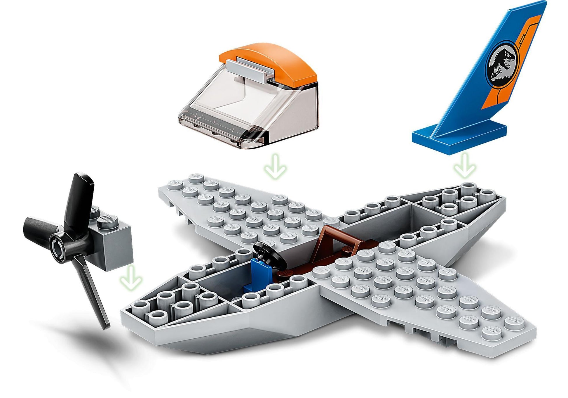 Lego 75942 Jurassic World: Velociraptor: Rettungsmission mit dem Doppeldecker - plegobil