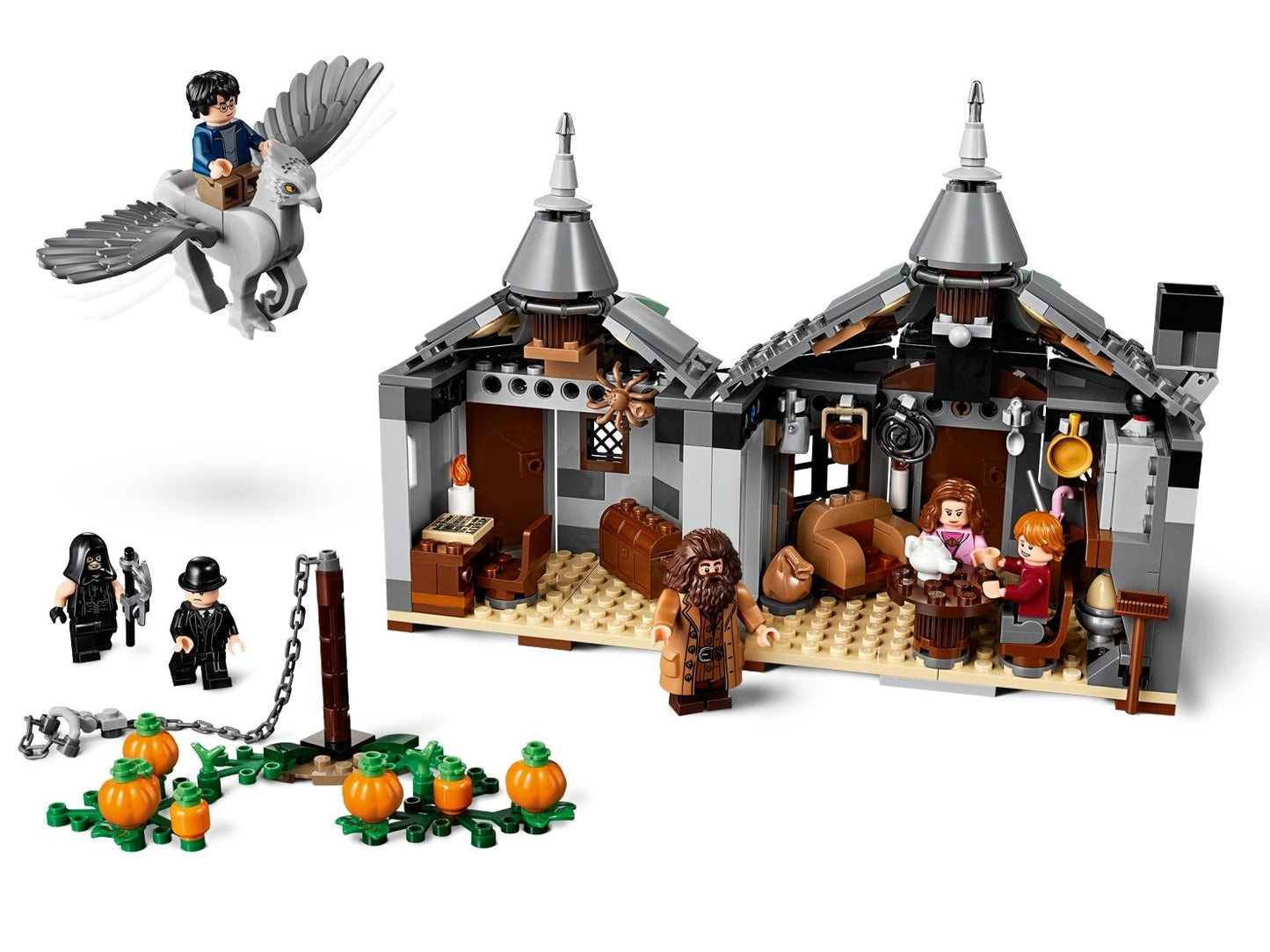 Lego 75947 Harry Potter: Hagrids Hütte: Seidenschnabels Rettung - plegobil