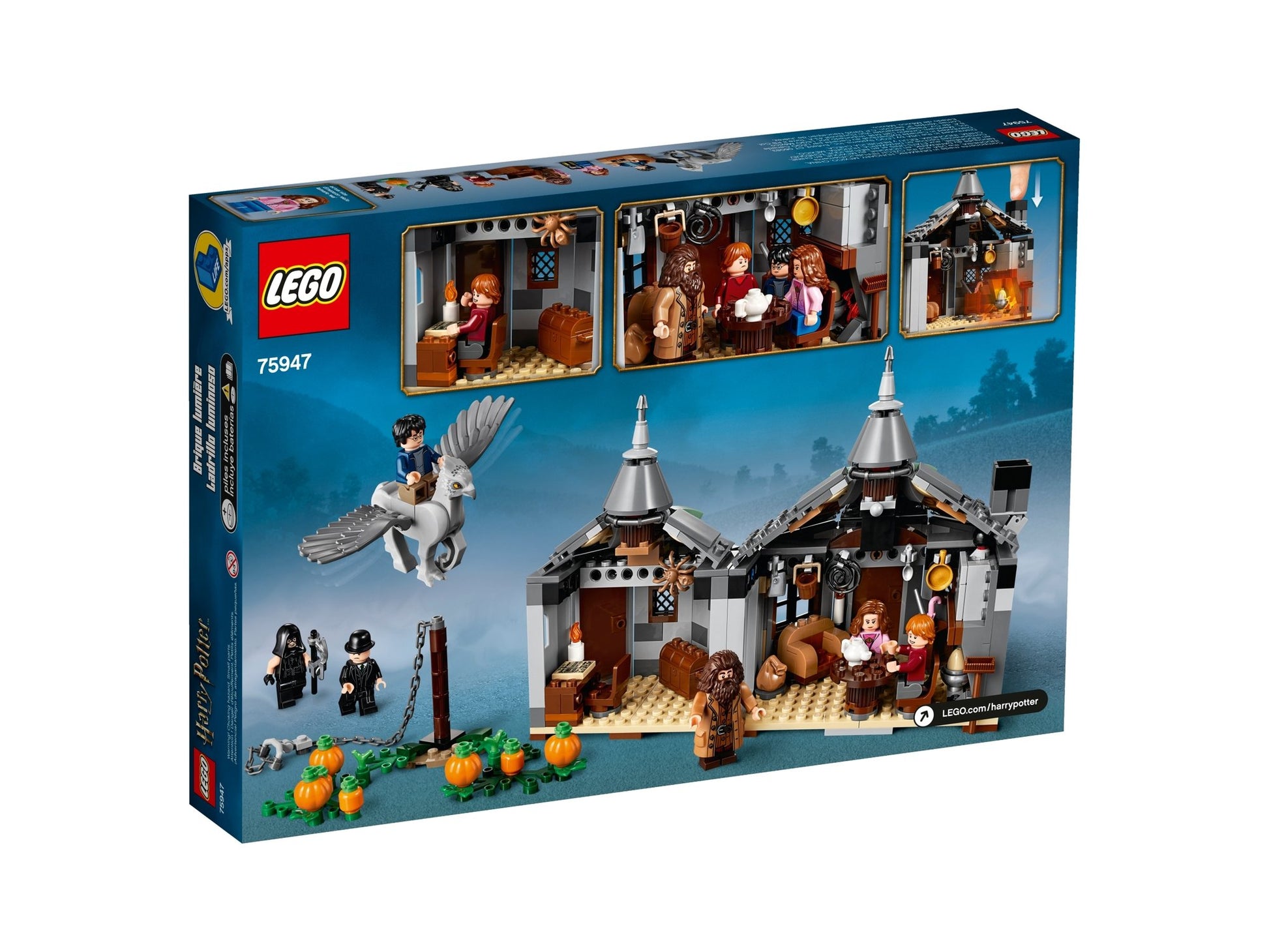 Lego 75947 Harry Potter: Hagrids Hütte: Seidenschnabels Rettung - plegobil