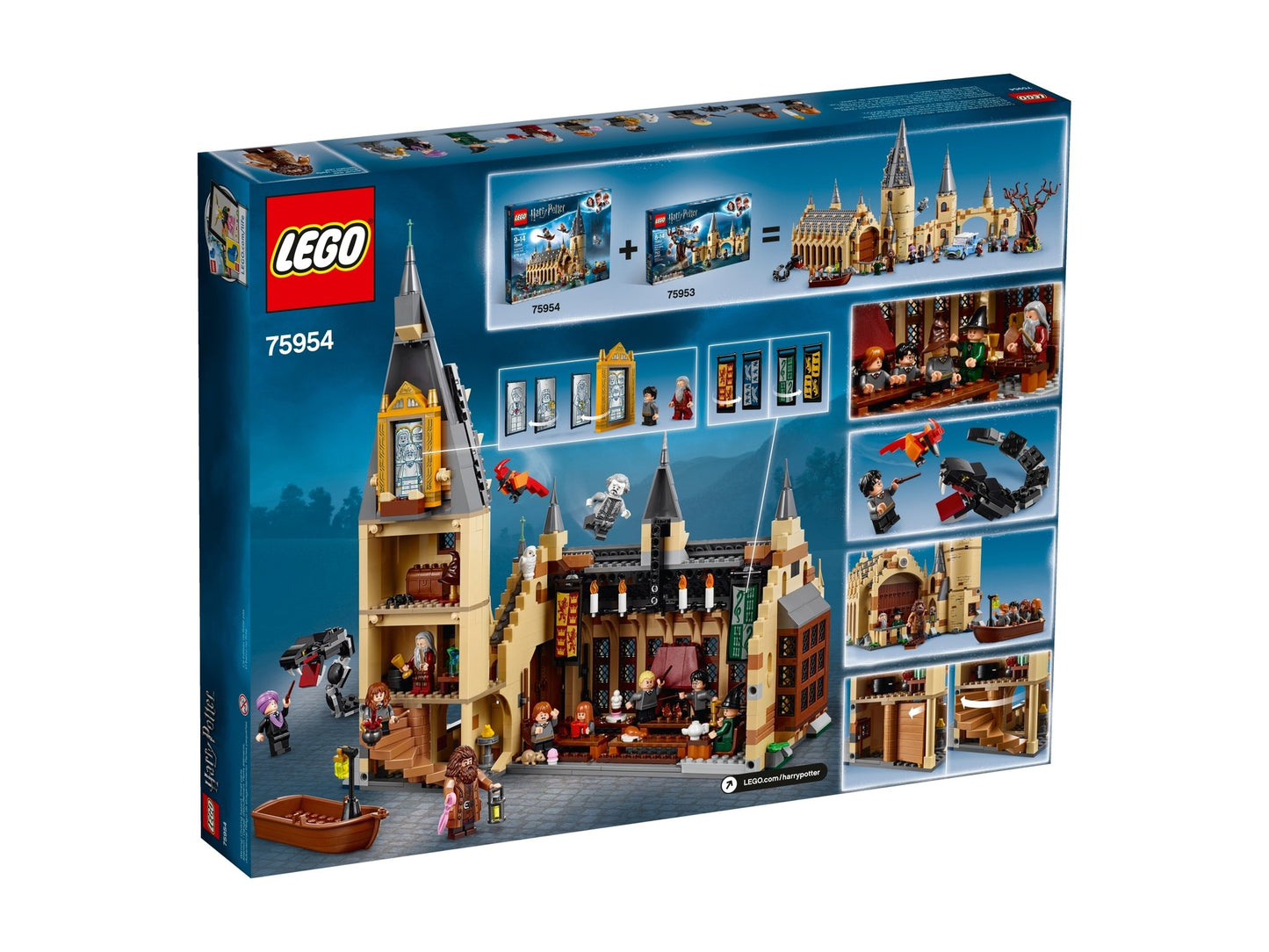 Lego 75954 Harry Potter: Die große Halle von Hogwarts - plegobil