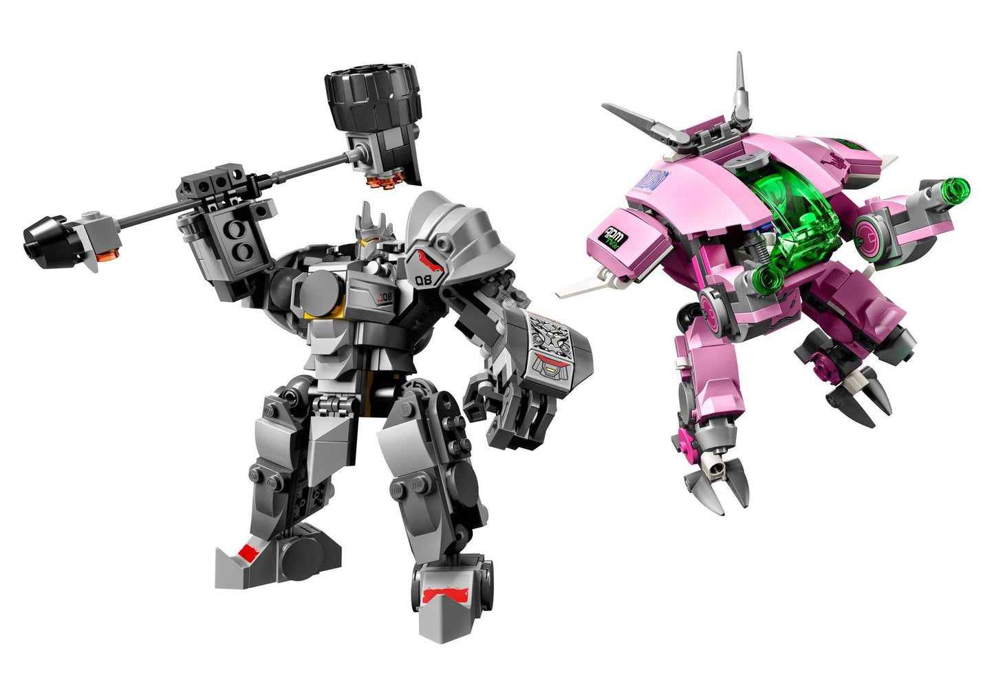 Lego 75973 Overwatch: D.Va & Reinhardt - plegobil